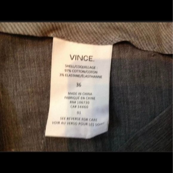 Vince Cotton-sateen Urban Trousers Chino - Picture 6 of 9